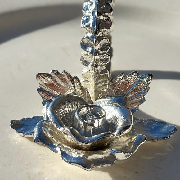 Vintage Princess House Napkin Rings & Place Card Holder - Set of Two NEW - Picture 5 of 10